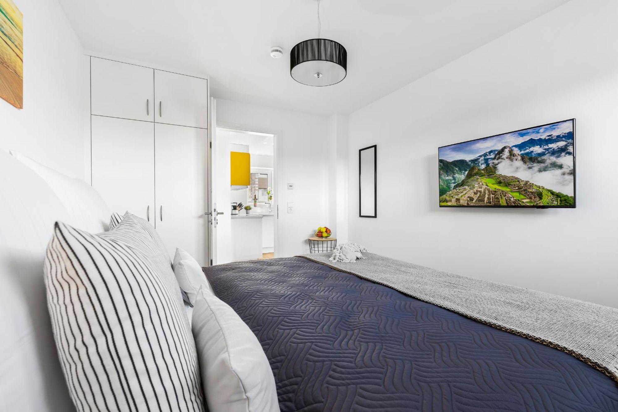 Brise- direkt am Wasser, Hafenblick, Fahrstuhl, Sauna, ueberdachter Balkon Olpenitz Exterior foto